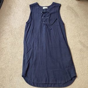 Bella Dahl soft tencel and linen dress